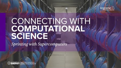 Connecting with Computational Science: Sprinting with Supercomputers