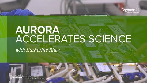 Accelerating science with the Aurora supercomputer